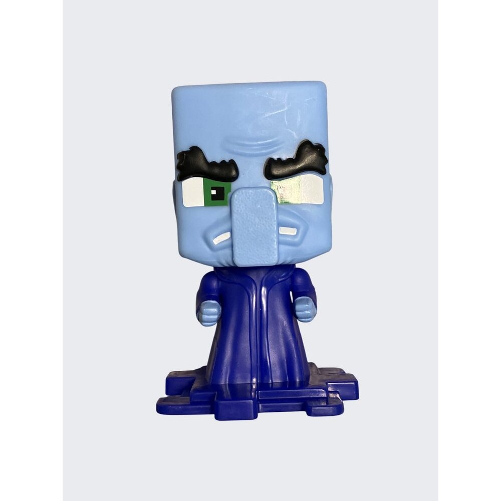 Minecraft Evoker Figure Toy Blue Collectible  McDonalds Happy Meal Toy 2025